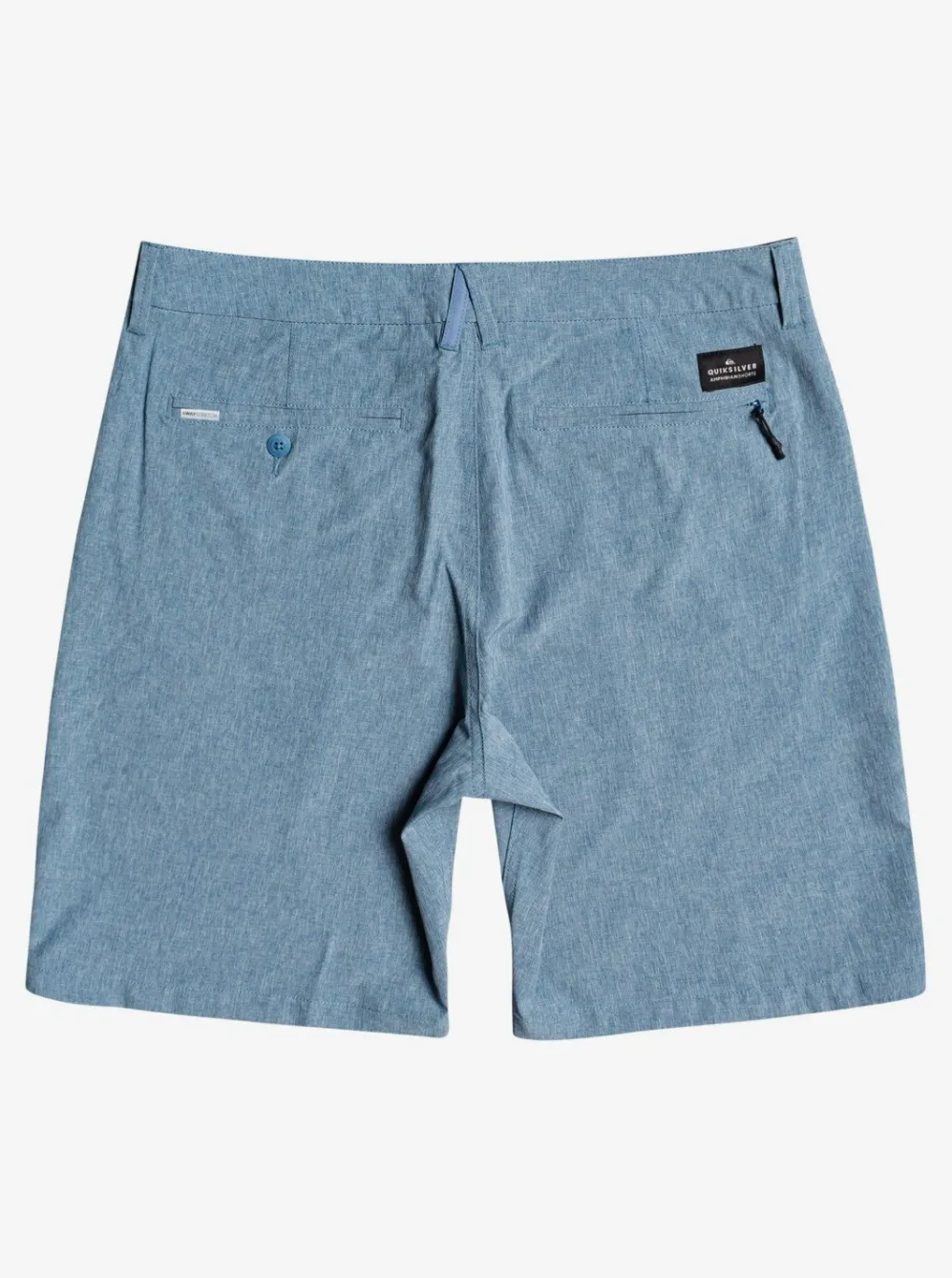 Quiksilver Boardshorts|Union Heather Amphibian 20" Hybrid Shorts Captains Blue