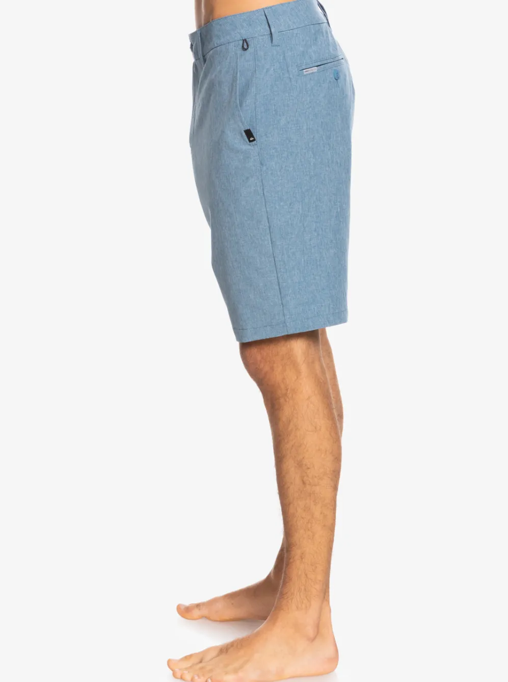 Quiksilver Boardshorts|Union Heather Amphibian 20" Hybrid Shorts Captains Blue