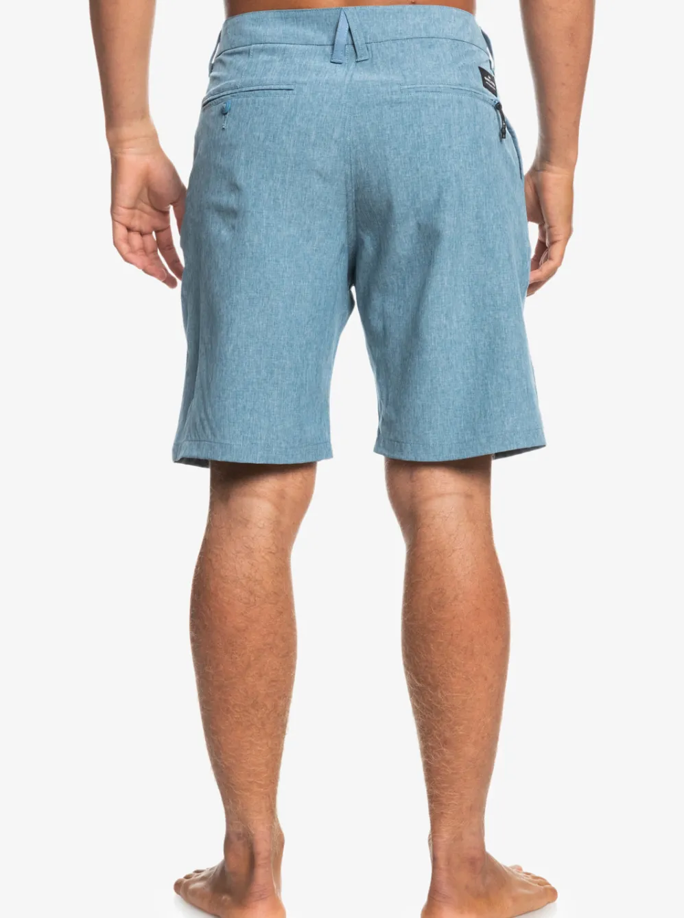 Quiksilver Boardshorts|Union Heather Amphibian 20" Hybrid Shorts Captains Blue