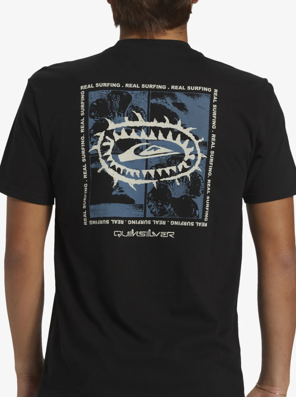 Quiksilver Tees|Urban Surfin T-Shirt Black