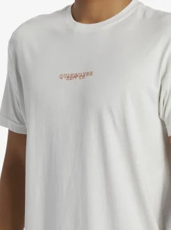 Quiksilver Tees|Urban Volcano T-Shirt Antique White