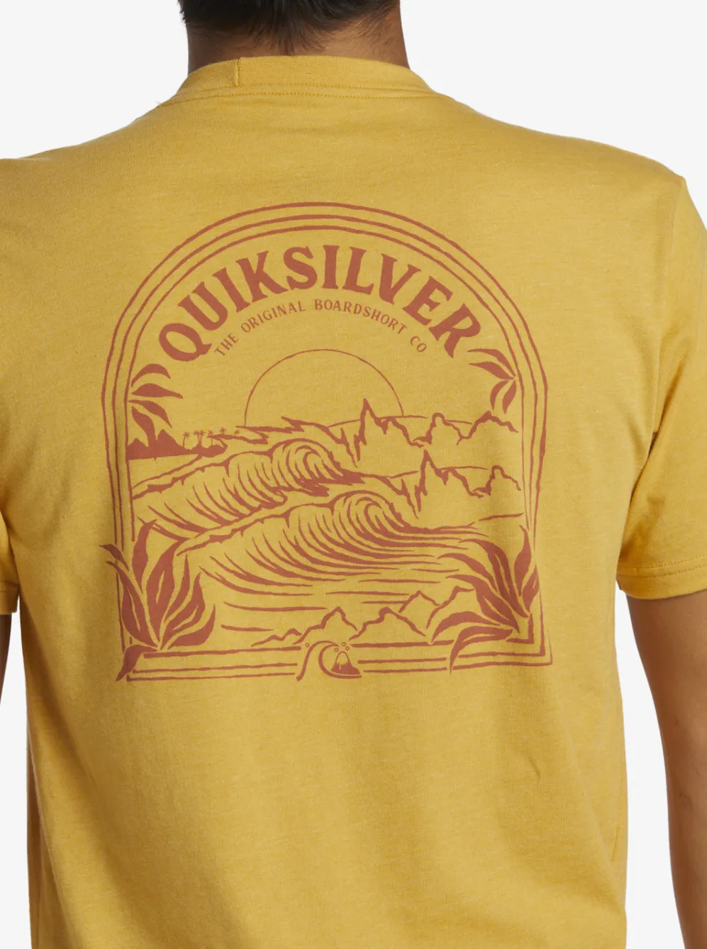 Quiksilver Tees|Valley Of Dreams T-Shirt Bright Gold Heather