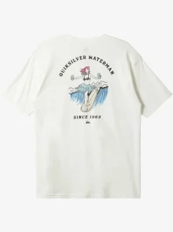 Quiksilver Tees|Waterman A Proper Pint T-Shirt Snow White