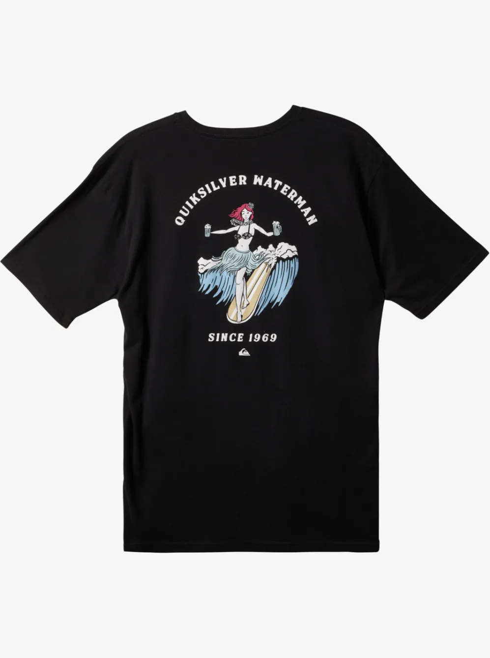 Quiksilver Tees|Waterman A Proper Pint T-Shirt Black