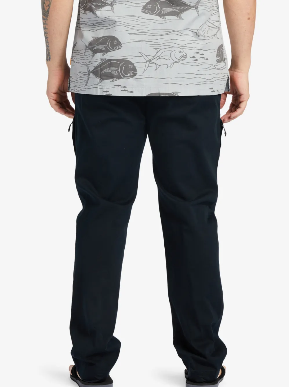 Quiksilver Pants|Waterman After Surf Elastic Waist Pants Black