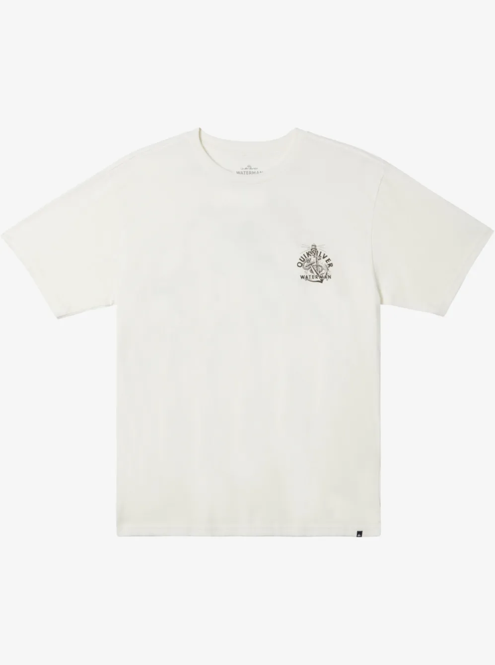 Quiksilver Tees|Waterman Anchors Away Qt-Shirt Snow White