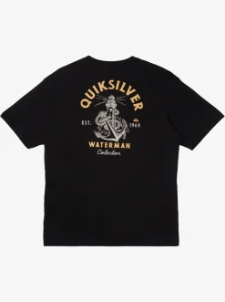 Quiksilver Tees|Waterman Anchors Away Qt-Shirt Black