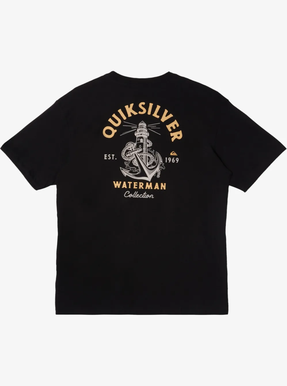 Quiksilver Tees|Waterman Anchors Away Qt-Shirt Black