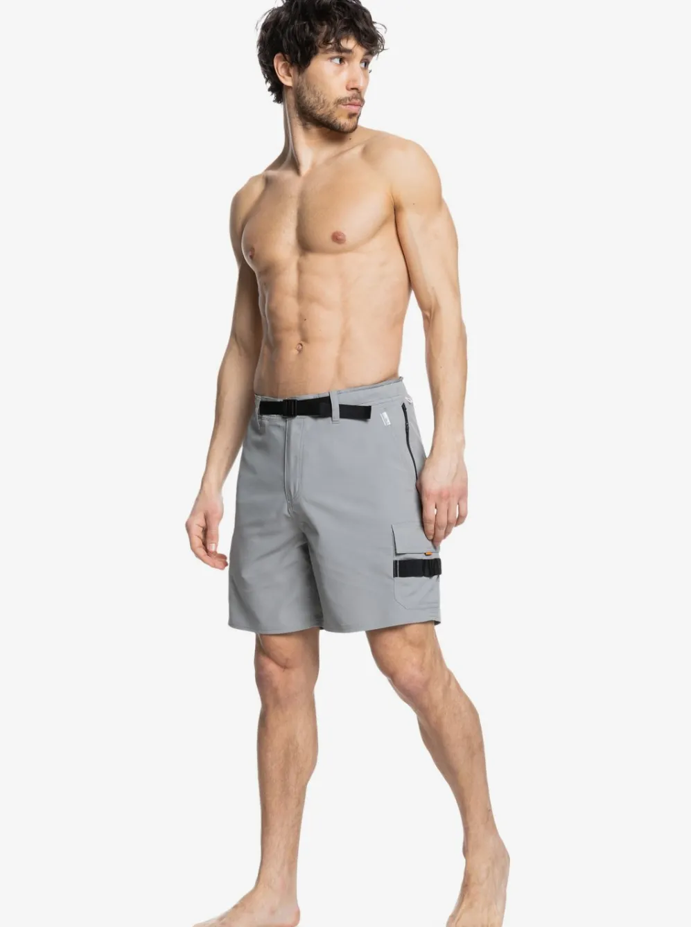 Quiksilver Amphibians|Waterman Azimuth Amphibian 18" Shorts Steeple Grey