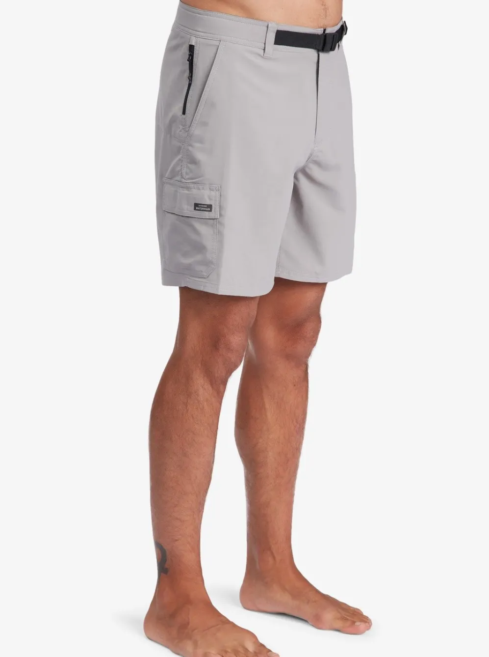 Quiksilver Amphibians|Waterman Azimuth Amphibian 18" Shorts Steeple Grey