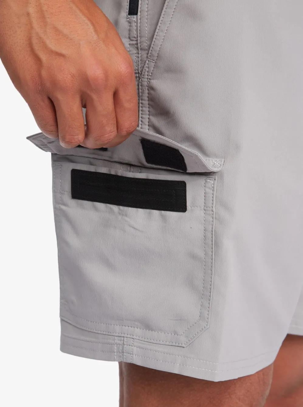 Quiksilver Amphibians|Waterman Azimuth Amphibian 18" Shorts Steeple Grey