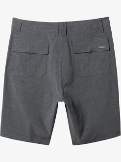 Quiksilver Amphibians|Waterman Backwater 20" Amphibian Boardshorts Black