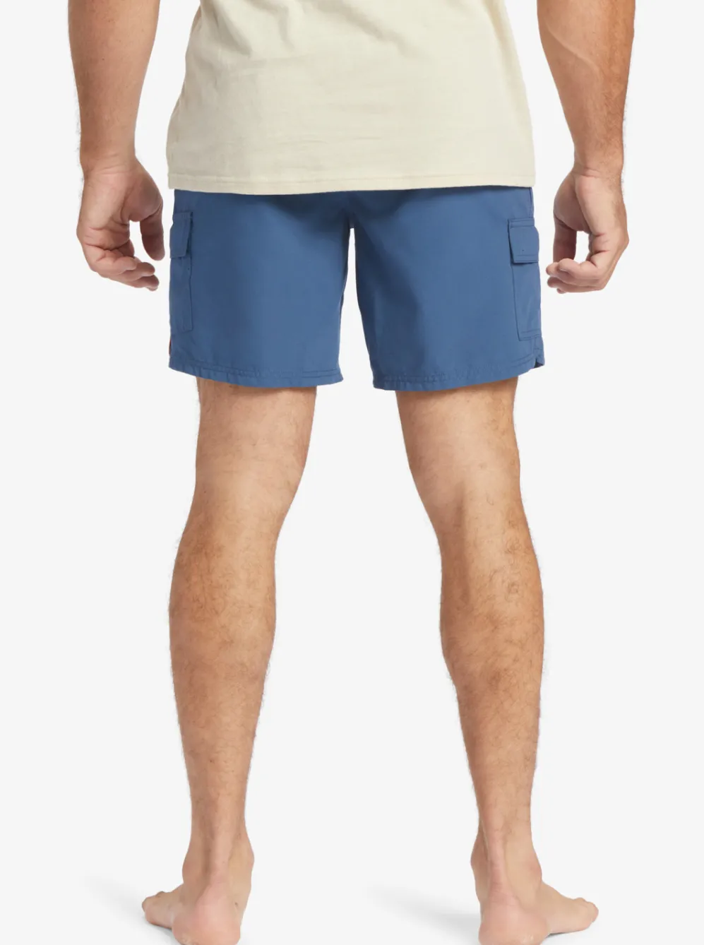 Quiksilver Elastic Waist|Waterman Balance 18" Volleys Ensign Blue Heather