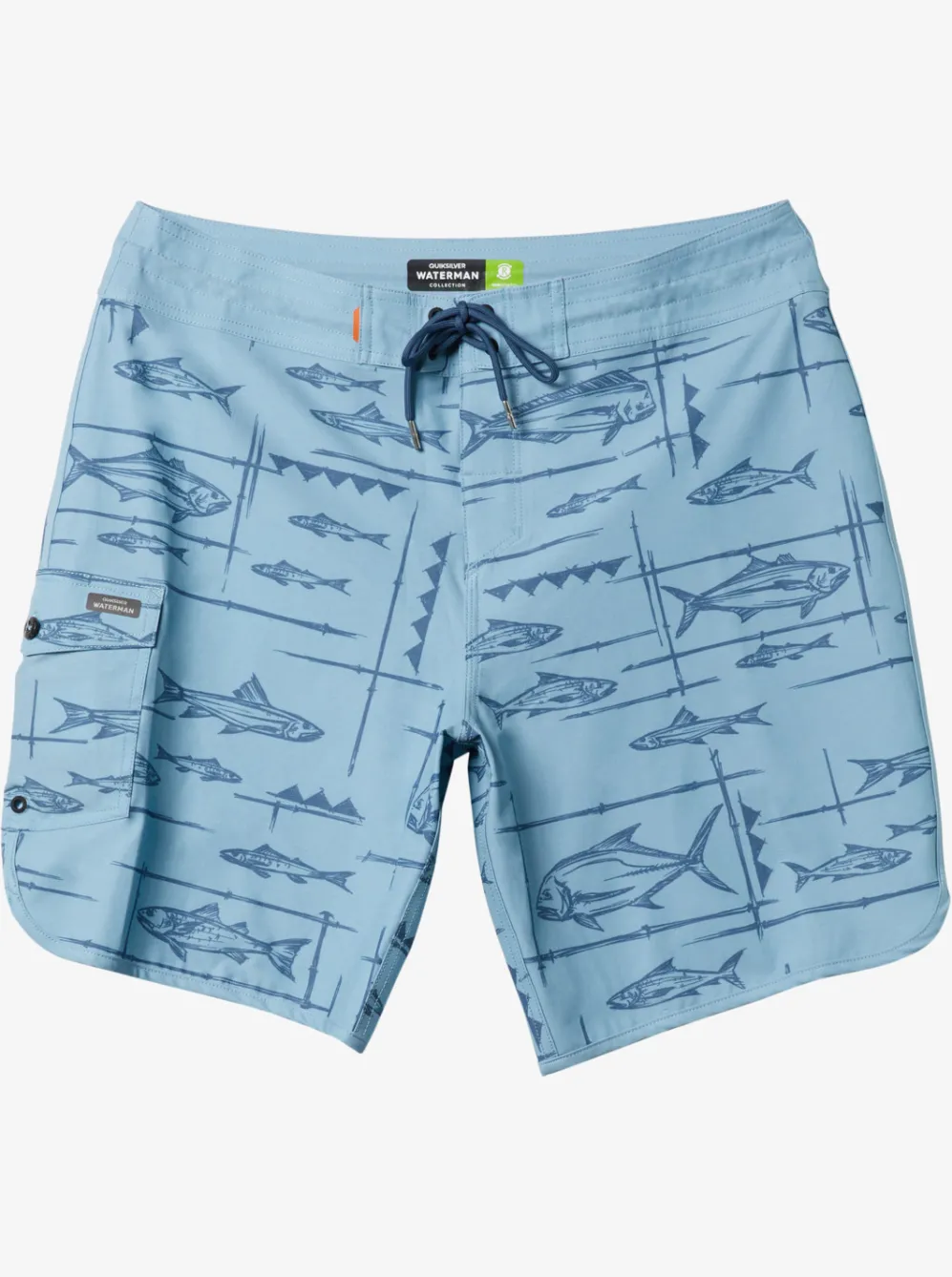Quiksilver Shorts & Amphibians|Waterman Bento Box 19" Boardshorts Bento Dusk Blue