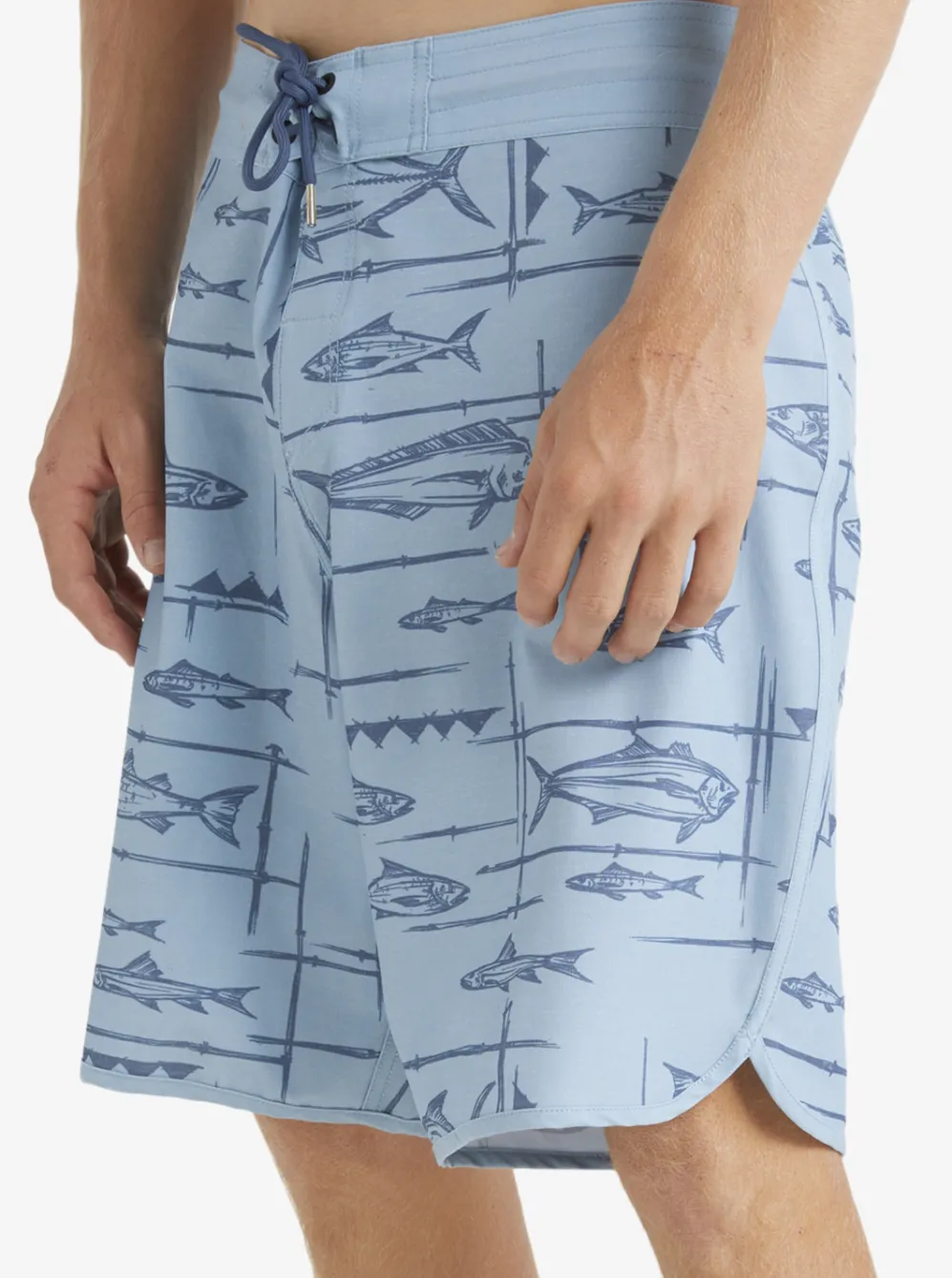 Quiksilver Shorts & Amphibians|Waterman Bento Box 19" Boardshorts Bento Dusk Blue