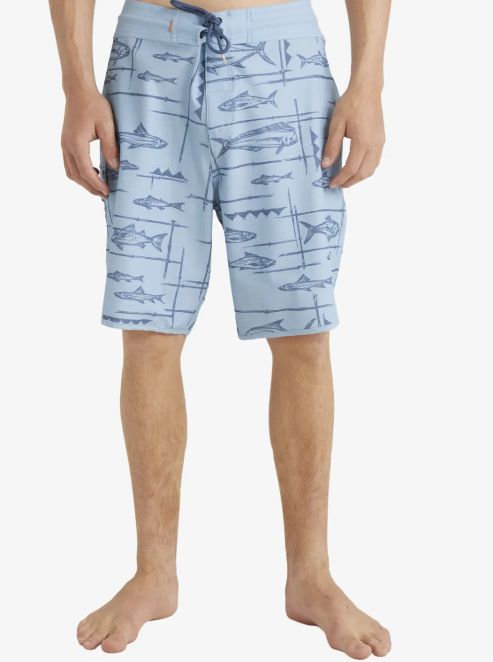 Quiksilver Shorts & Amphibians|Waterman Bento Box 19" Boardshorts Bento Dusk Blue