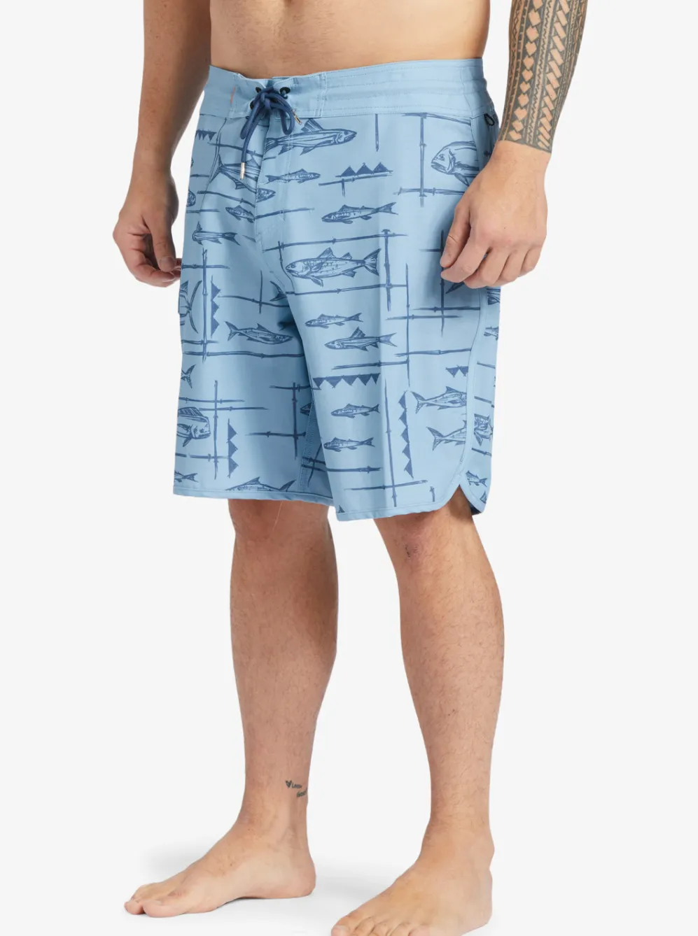 Quiksilver Shorts & Amphibians|Waterman Bento Box 19" Boardshorts Bento Dusk Blue