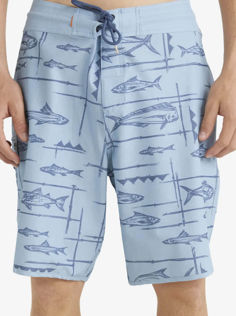 Quiksilver Shorts & Amphibians|Waterman Bento Box 19" Boardshorts Bento Dusk Blue