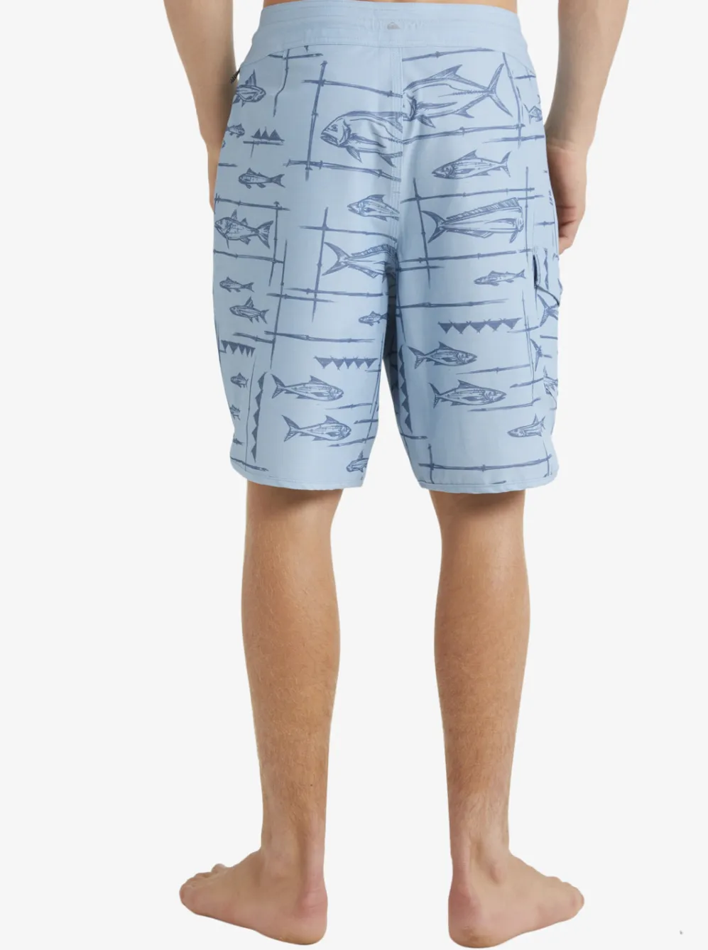 Quiksilver Shorts & Amphibians|Waterman Bento Box 19" Boardshorts Bento Dusk Blue