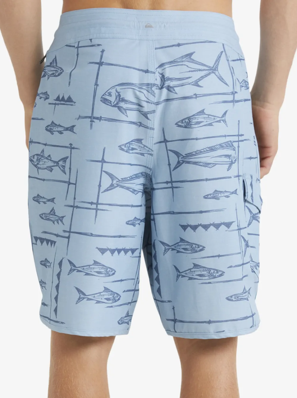 Quiksilver Shorts & Amphibians|Waterman Bento Box 19" Boardshorts Bento Dusk Blue