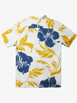 Quiksilver Shirts & Polos|Waterman Big Charmer Short Sleeve Shirt Antique White Big Charmer