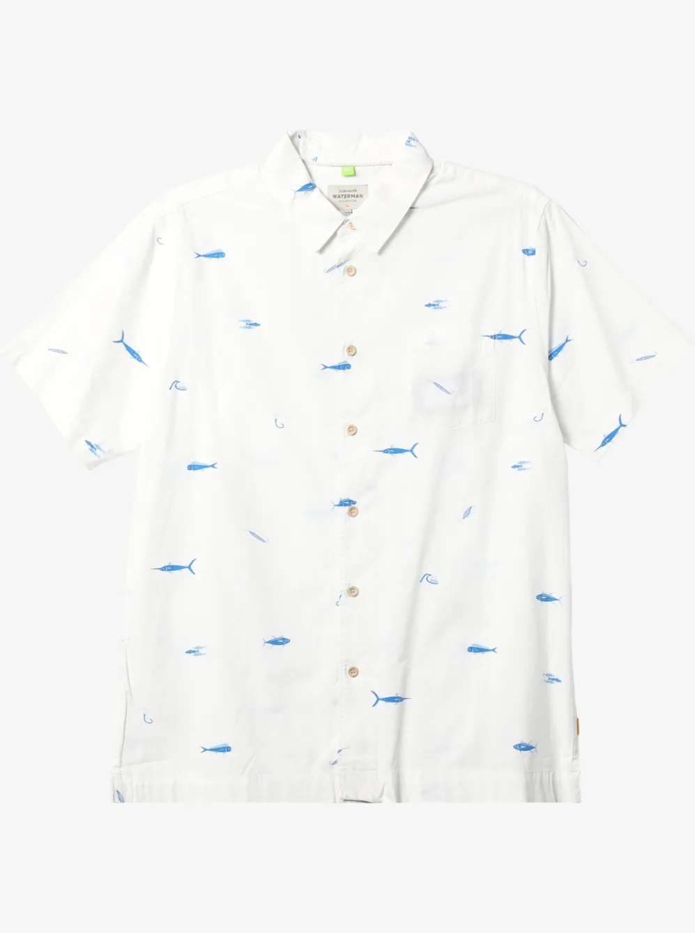 Quiksilver Shirts & Polos|Waterman Big Pond Woven Shirt Big Pond White