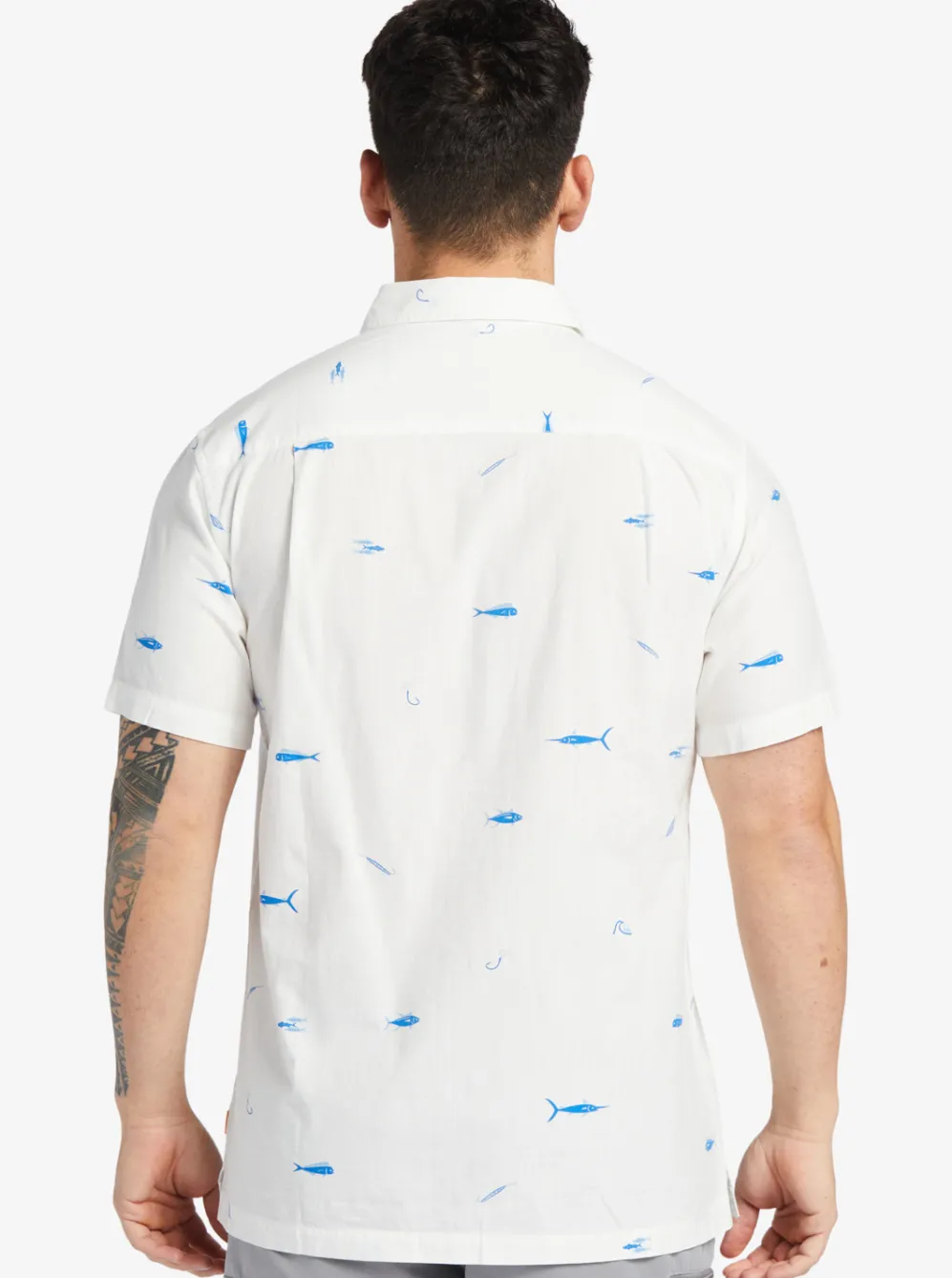 Quiksilver Shirts & Polos|Waterman Big Pond Woven Shirt Big Pond White
