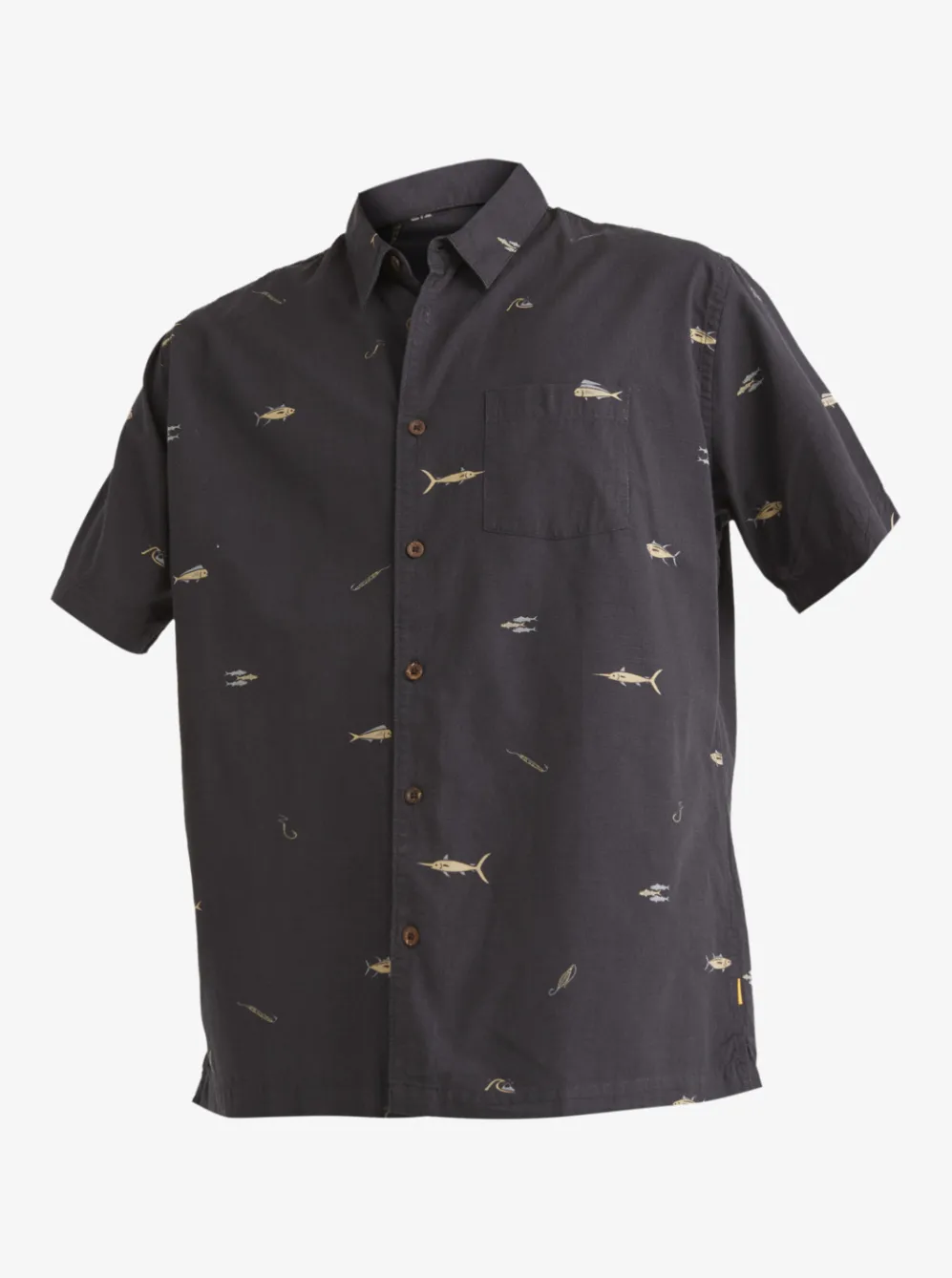 Quiksilver Shirts & Polos|Waterman Big Pond Woven Shirt Big Pond Tarmac