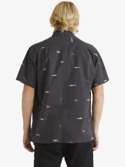 Quiksilver Shirts & Polos|Waterman Big Pond Woven Shirt Big Pond Tarmac