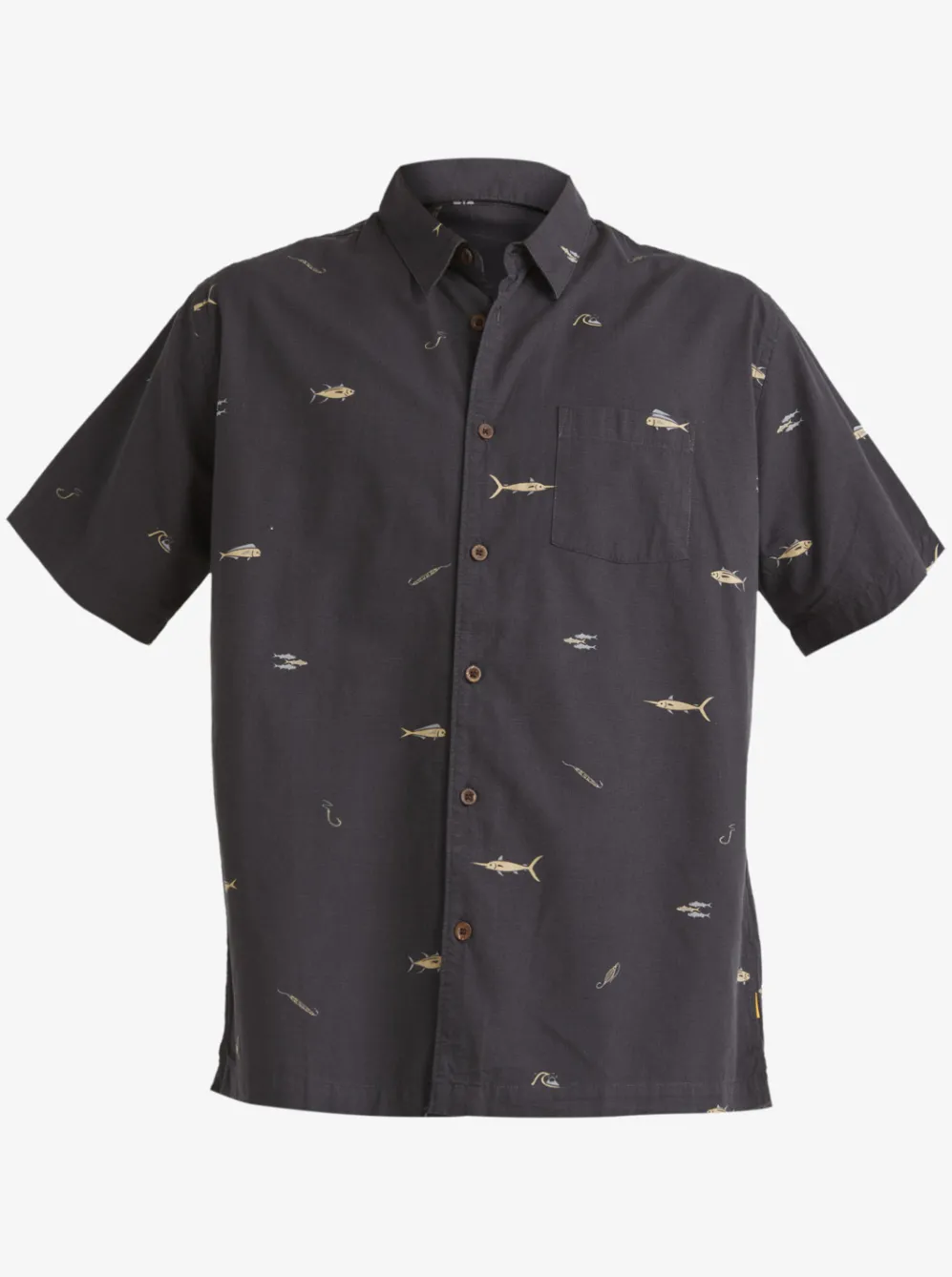 Quiksilver Shirts & Polos|Waterman Big Pond Woven Shirt Big Pond Tarmac