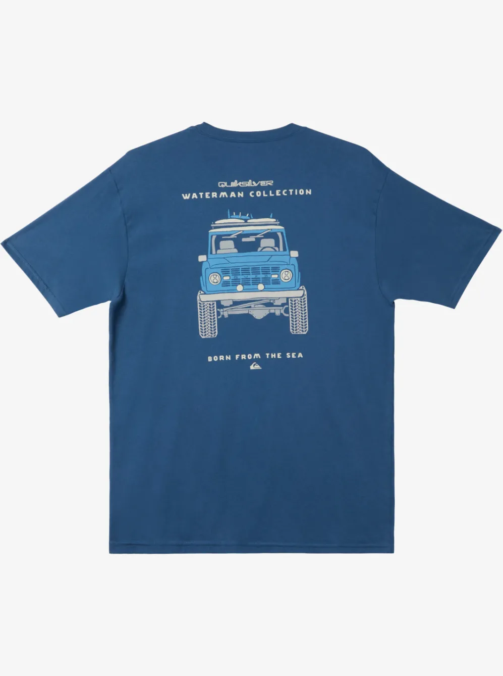 Quiksilver Tees|Waterman Bruiser Qt-Shirt Ensign Blue