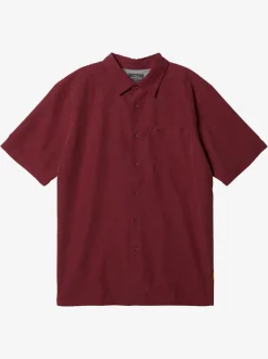 Quiksilver Shirts & Polos|Waterman Centinela Premium Anti-Wrinkle Shirt Rosewood Centinella