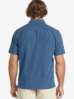Quiksilver Shirts & Polos|Waterman Centinela Premium Anti-Wrinkle Shirt Midnight Navy Centinella