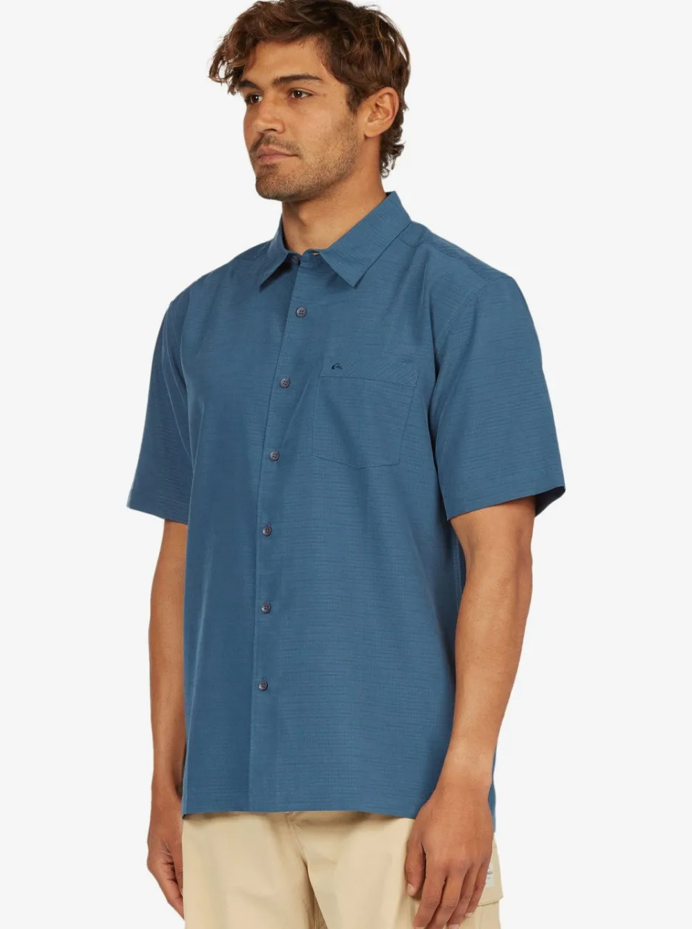 Quiksilver Shirts & Polos|Waterman Centinela Premium Anti-Wrinkle Shirt Midnight Navy Centinella