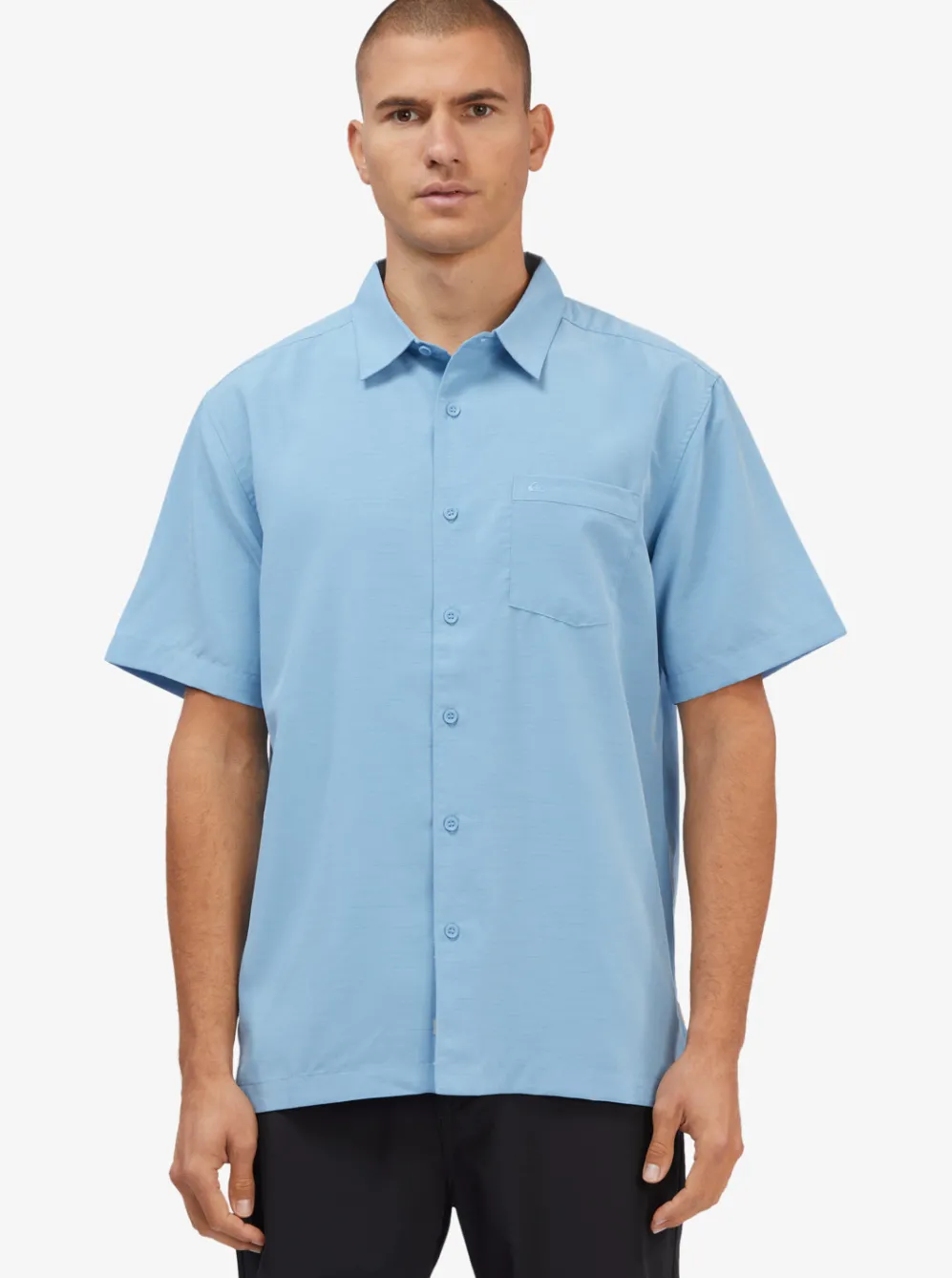 Quiksilver Shirts & Polos|Waterman Centinela Premium Anti-Wrinkle Shirt Dusk Blue Centinella