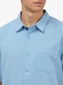 Quiksilver Shirts & Polos|Waterman Centinela Premium Anti-Wrinkle Shirt Dusk Blue Centinella