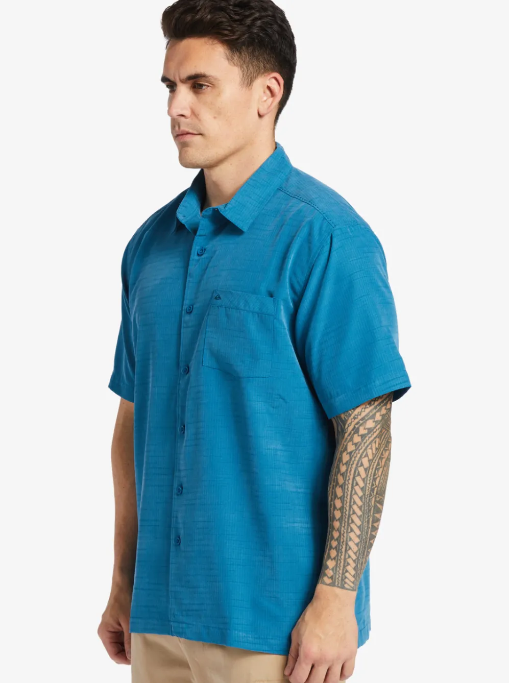 Quiksilver Shirts & Polos|Waterman Centinela Premium Anti-Wrinkle Shirt Seaport Centinella