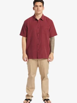 Quiksilver Shirts & Polos|Waterman Centinela Premium Anti-Wrinkle Shirt Ruby Wine Centinela 4