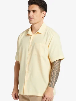 Quiksilver Shirts & Polos|Waterman Centinela Premium Anti-Wrinkle Shirt Double Cream Centinella