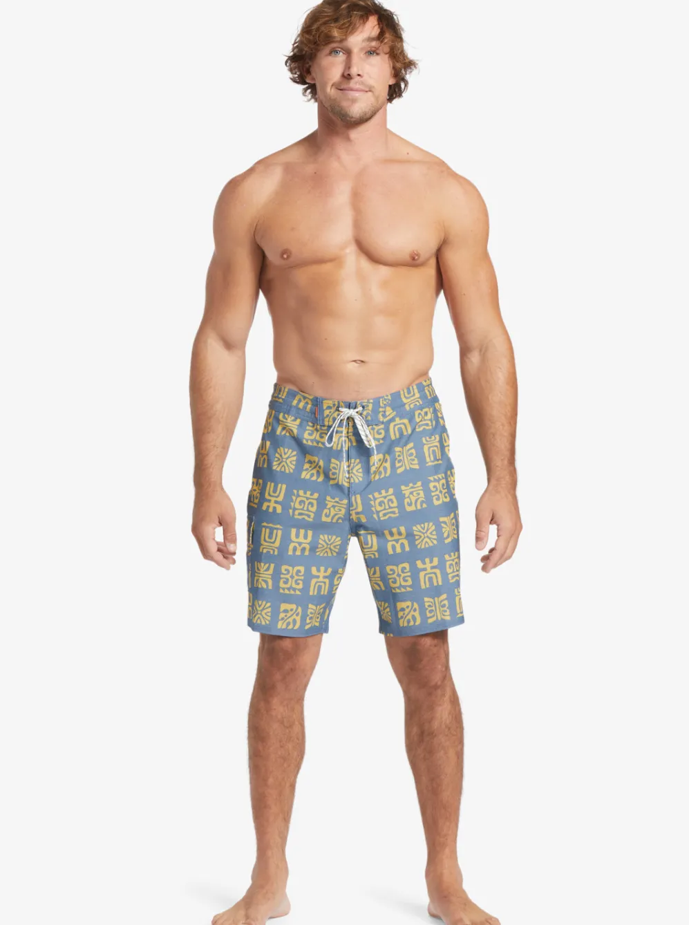 Quiksilver Boardshorts|Waterman Channel Paddle 20" Boardshorts Ensign Blue Channel Paddle Bs
