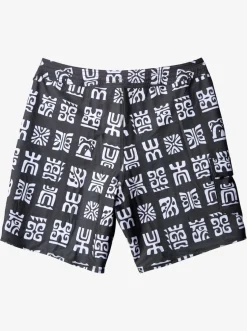 Quiksilver Boardshorts|Waterman Channel Paddle 20" Boardshorts Black Channel Paddle Bs