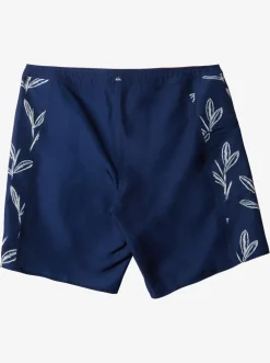 Quiksilver Boardshorts|Waterman Cliffside Ginger Boardshorts Medieval Blue