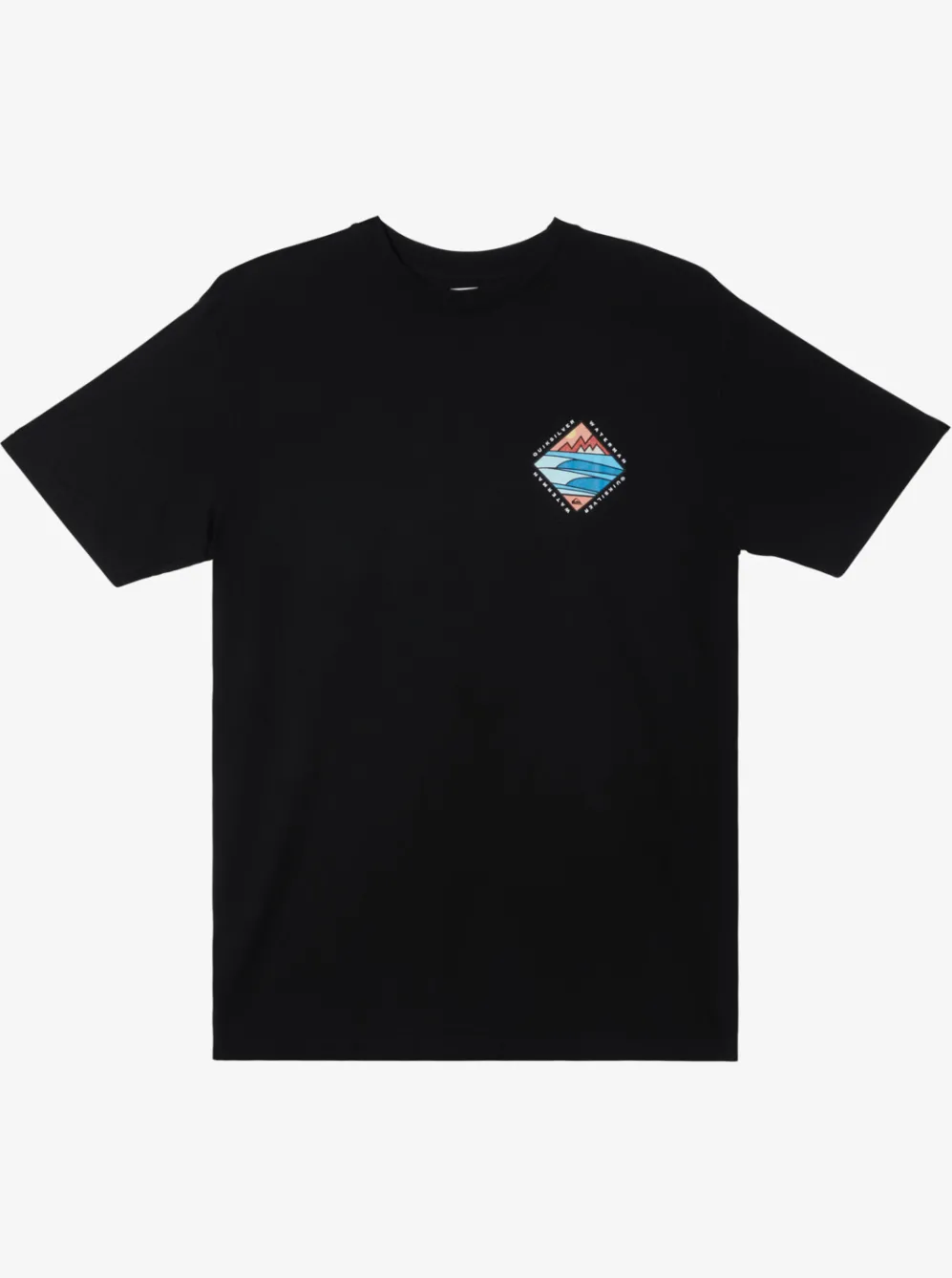 Quiksilver Tees|Waterman Cross Chop Qt-Shirt Black