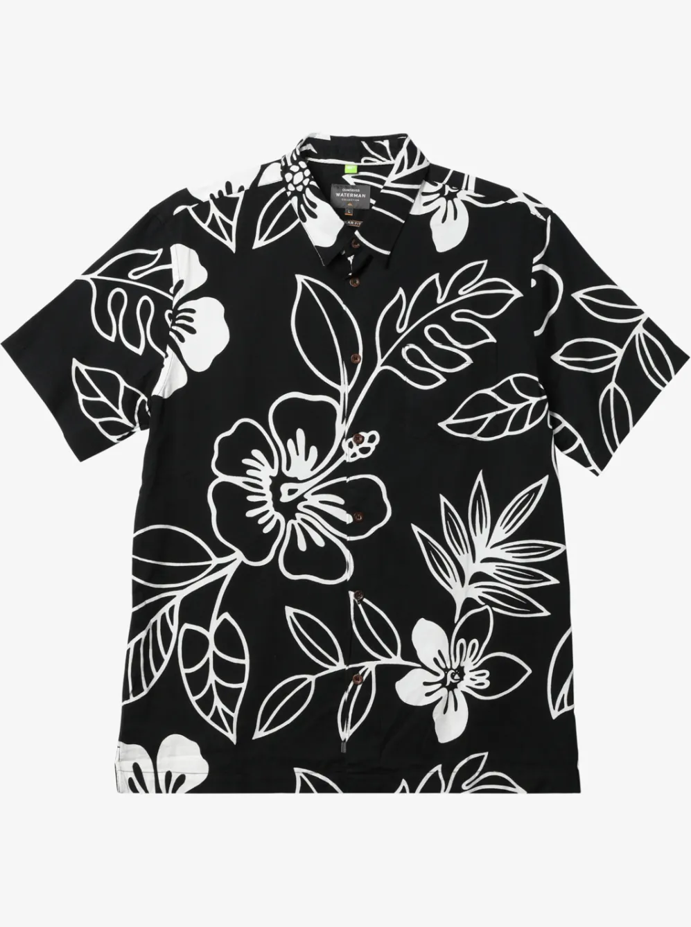 Quiksilver Shirts & Polos|Waterman Cruise Town Woven Shirt Black Cruise Town