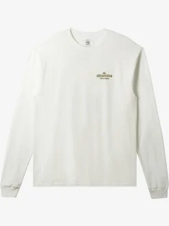 Quiksilver Tees|Waterman Dorado Magic Long Sleeve T-Shirt Snow White