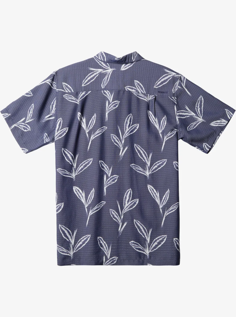 Quiksilver Shirts & Polos|Waterman Ginger Stalks Short Sleeve Shirt Medieval Blue Ginger Stalks