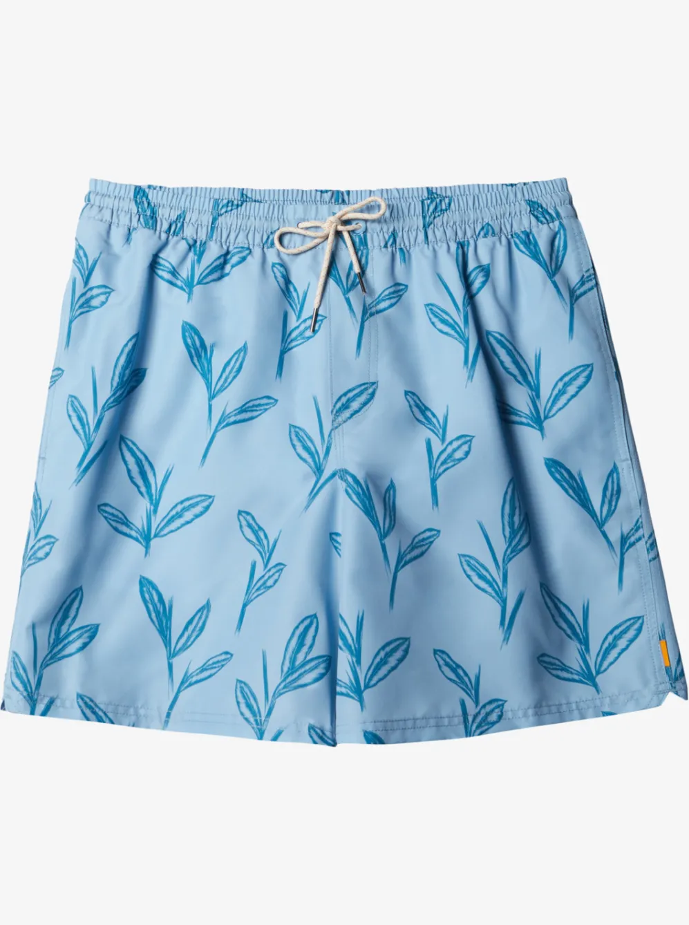 Quiksilver Elastic Waist|Waterman Ginger Stalks Volleys Dusk Blue Vly Ginger Stalks