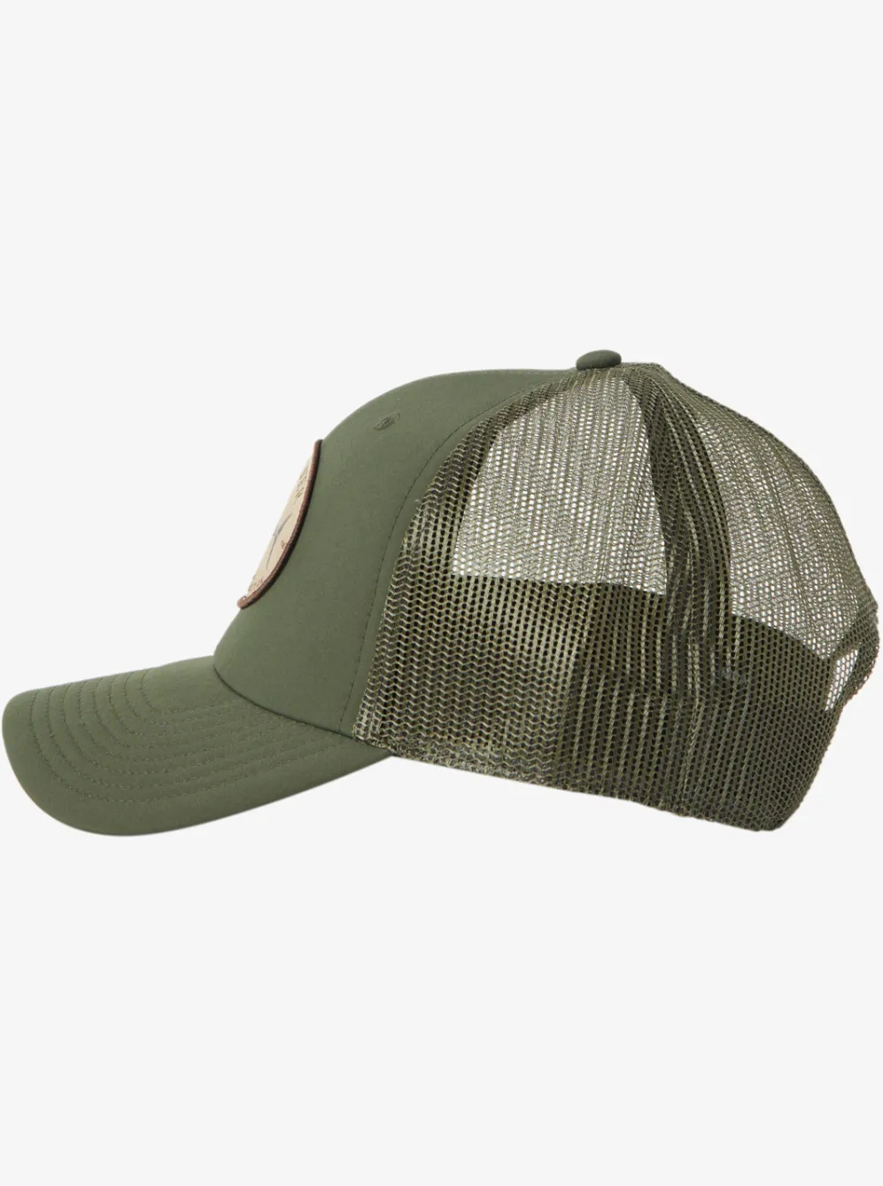 Quiksilver Hats|Waterman Hook Minded Trucker Hat Dusty Olive