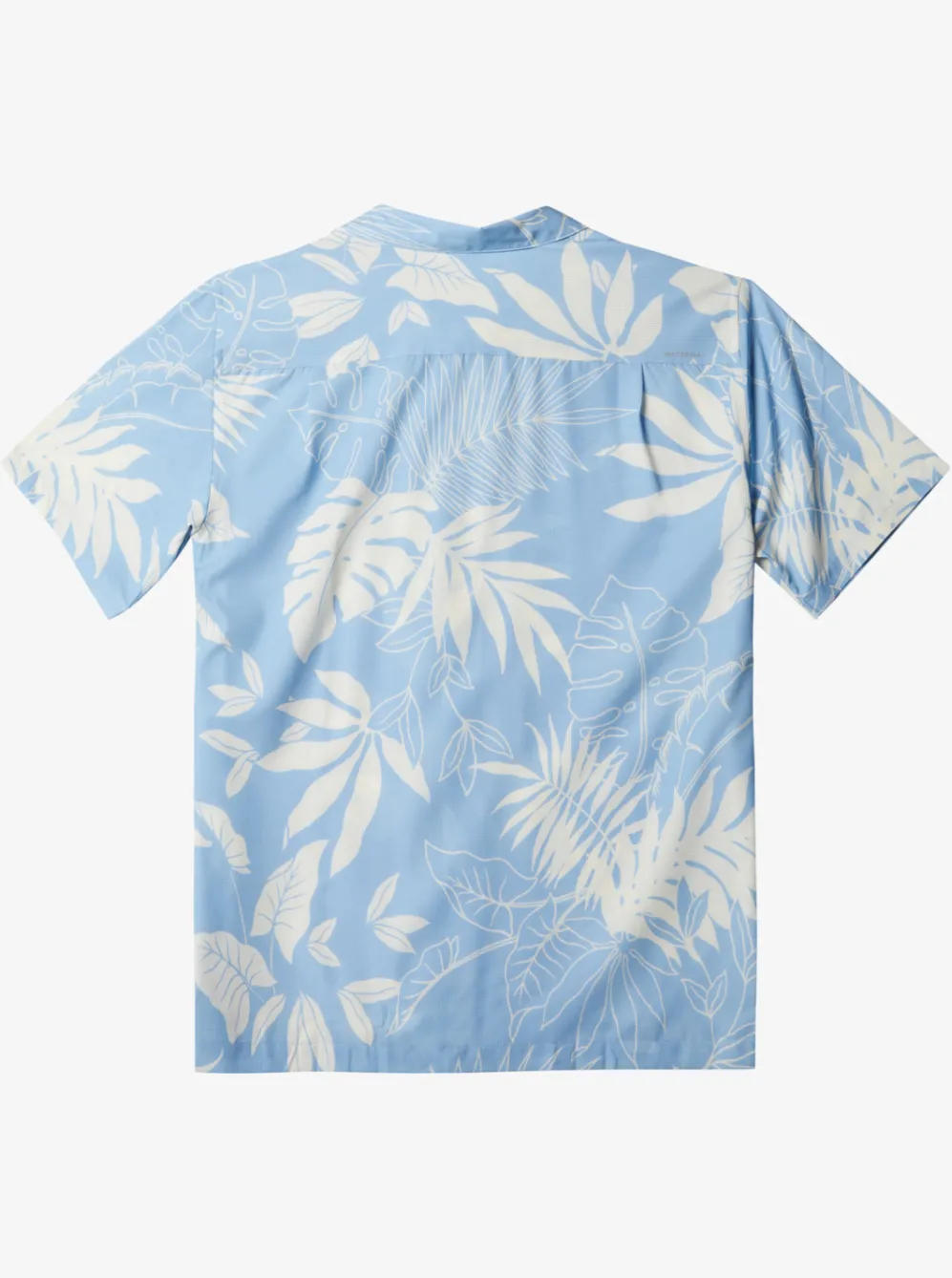 Quiksilver Shirts & Polos|Waterman Last Island Short Sleeve Shirt Dusk Blue Last Island
