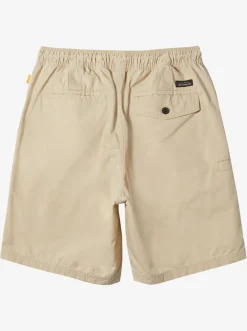 Quiksilver Shorts|Waterman Last Light Elastic Waist 19" Shorts Brown Rice
